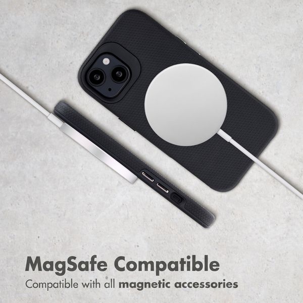 Accezz Tough Back Cover with MagSafe Apple iPhone 14 - Black