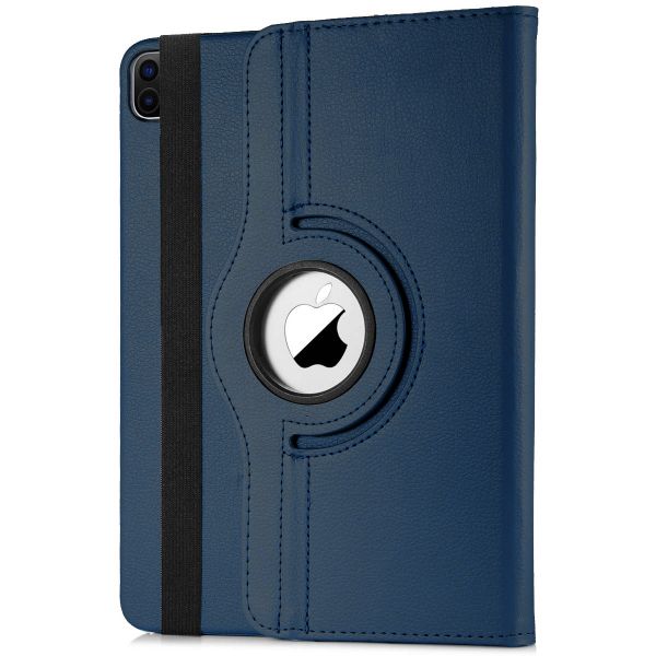 imoshion 360° draaibare Bookcase iPad Pro 11 (2020) / iPad Pro 11 (2022) / Pro 11 (2021) - Blauw