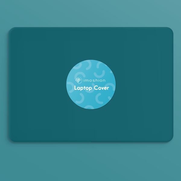 imoshion Hard Cover Apple MacBook Air 13 inch (2022 / 2024 M3 chip / 2025 M4 chip) - Petrol Green