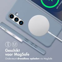 imoshion Color Backcover met afneembaar koord MagSafe Samsung Galaxy S24 / S25 - Ash Blue