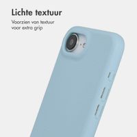 imoshion Texture Backcover Apple iPhone 17e / 16e - Lichtblauw
