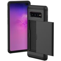 imoshion Backcover met pasjeshouder Samsung Galaxy S10 Plus - Zwart