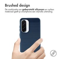 imoshion Brushed Backcover Samsung Galaxy A37 (5G) - Blauw
