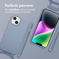 imoshion Color Backcover met afneembaar koord MagSafe Apple iPhone 14 - Ash Blue