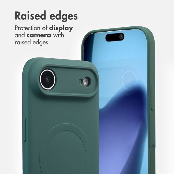 imoshion Colour Back Cover with MagSafe Apple iPhone Air - Dark Green