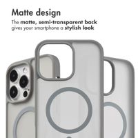 imoshion Colour Guard Back Cover with MagSafe Apple iPhone 14 Pro Max - Grey