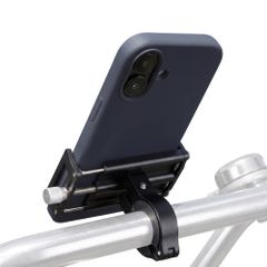 imoshion Mini Aluminium Telefoonhouder Fiets - Lichtgewicht - Universeel - Zwart