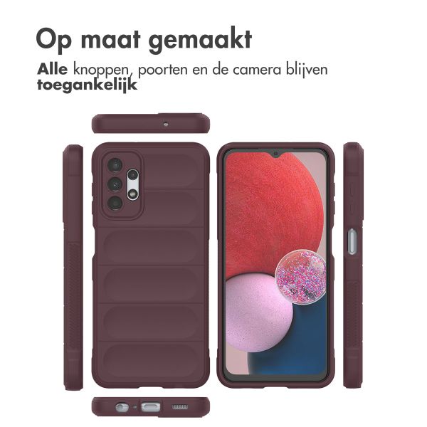 imoshion EasyGrip Backcover Samsung Galaxy A13 (4G) - Aubergine