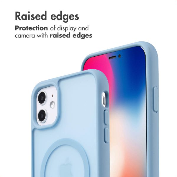 imoshion Colour Guard Back Cover with MagSafe Apple iPhone 11 - Light blue