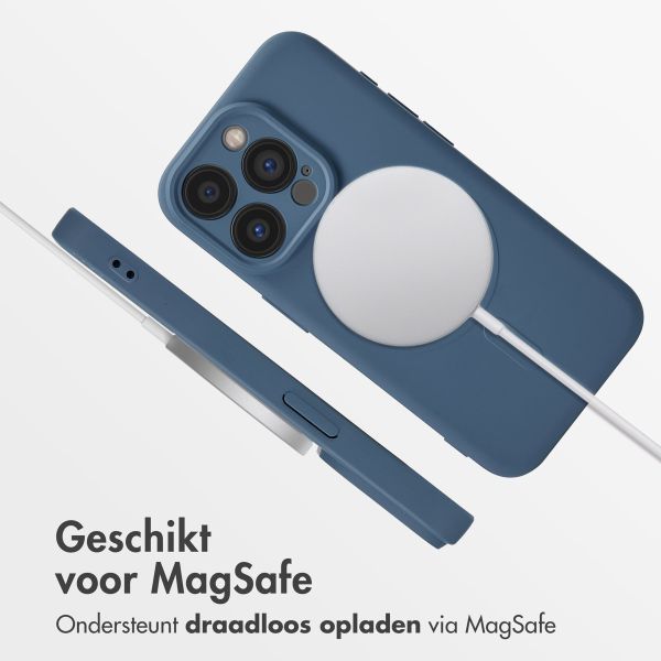 imoshion Color Backcover met MagSafe iPhone 15 Pro - Donkerblauw