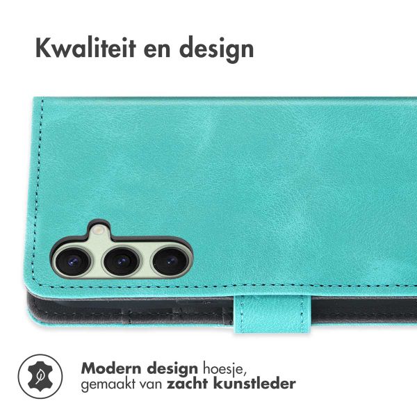 imoshion Bookcase met koord Samsung Galaxy S24 / S25 - Turquoise