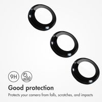 imoshion Camera Protector Glass 2-pack Samsung Galaxy S25 - Black