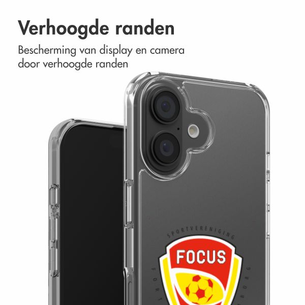 Clear Backcover Apple iPhone 16 - Focus '07