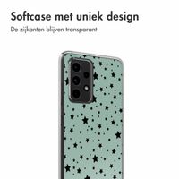 imoshion Design hoesje Samsung Galaxy A52(s) (5G/4G) - Stars Mint