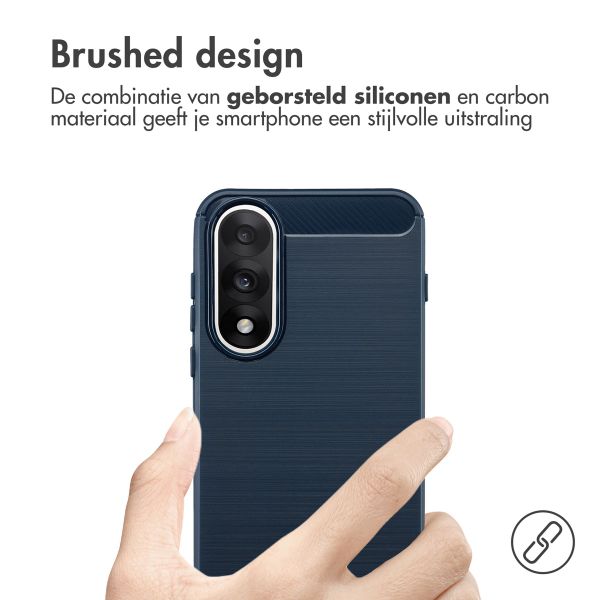 imoshion Brushed Backcover OnePlus Nord 5 - Donkerblauw