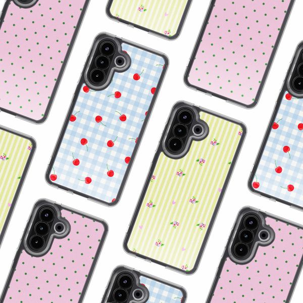 imoshion Design hoesje Samsung Galaxy A57 (5G) - Cherry Check