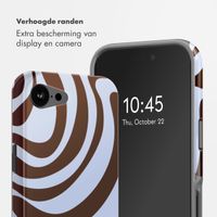Selencia Vivid Backcover met MagSafe Apple iPhone 17e / 16e - Dream Swirl Chocolate