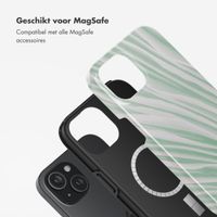 Selencia Vivid Backcover met MagSafe Apple iPhone 15 - Nature Grayed Jade
