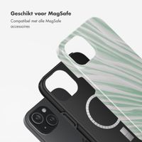 Selencia Vivid Tough Backcover met MagSafe iPhone 15 - Nature Grayed Jade