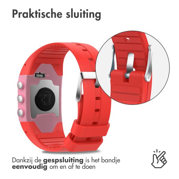 imoshion Siliconen bandje Polar M400/M430 - Rood