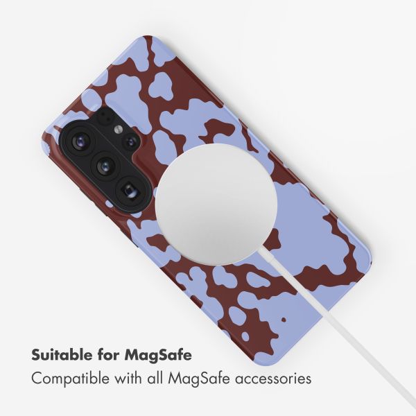 Selencia Vivid Back Cover with MagSafe Samsung Galaxy S26 Ultra - Moo'd Lavender Glow