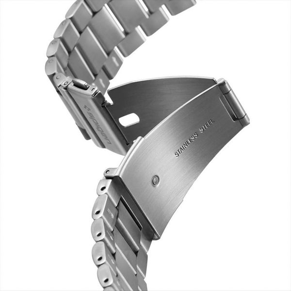 Spigen Modern Fit Steel Watch band Samsung Galaxy Watch 46 mm - Zilver