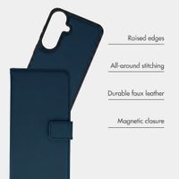 imoshion Detachable 2-in-1 Luxury Bookcase Samsung Galaxy S26 FE - Blue