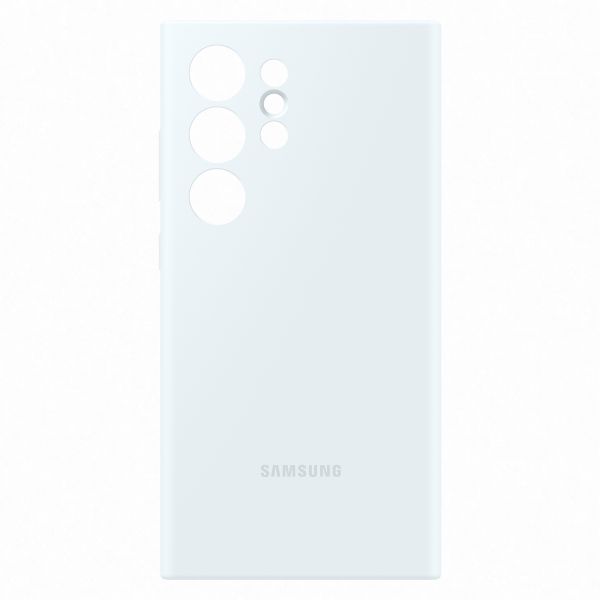 Samsung Originele Silicone Backcover Samsung Galaxy S24 Ultra - White