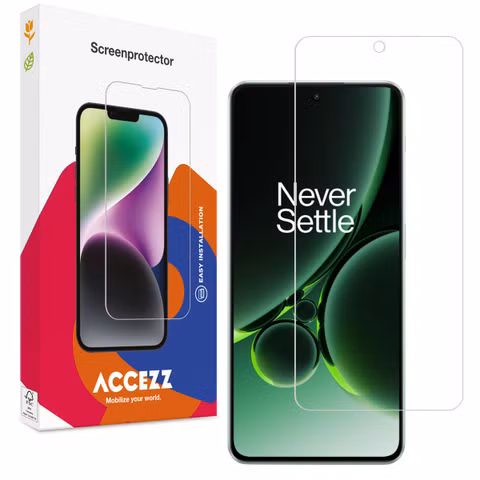 Accezz Gehard Glas Screenprotector OnePlus Nord 3 / 4 - Transparant