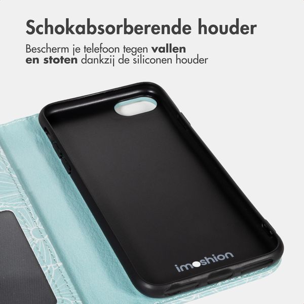 imoshion Design Bookcase Apple iPhone SE (2022 / 2020) / 8 / 7 / 6(s) - Botanica