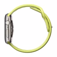 Nomad Tempo siliconen band Apple Watch Series 1 - 11 / SE / Ultra (44/45/46/49 mm) - Wide fit - Lime