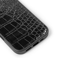 iDeal of Sweden Vegan Leather MagSafe Backcover Apple iPhone 17 - Black Croco