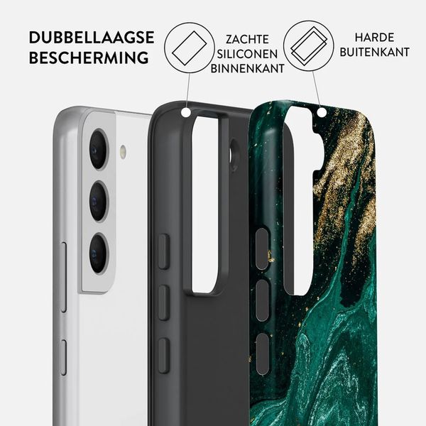 Burga Tough Backcover MagSafe Samsung Galaxy S22 - Emerald Pool