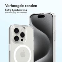 Accezz Xtreme Impact Backcover met MagSafe Apple iPhone 15 Pro - Transparant
