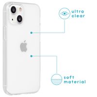 imoshion Softcase Backcover iPhone 13 Mini - Transparant