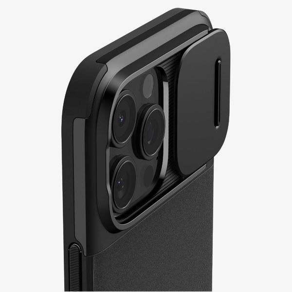 Spigen Optik Armor MagSafe iPhone 16 Pro - Zwart