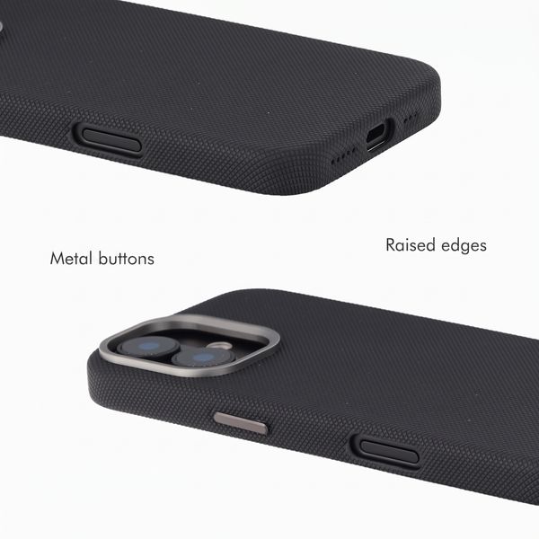 Accezz Mesh Back Cover with MagSafe Apple iPhone 17 - Black