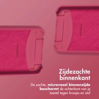 imoshion Color Backcover met afneembaar koord MagSafe Apple iPhone 16e - Red Raspberry
