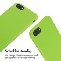 imoshion Siliconen hoesje met koord Apple iPhone SE (2022 / 2020) / 8 / 7 - Fluor Groen