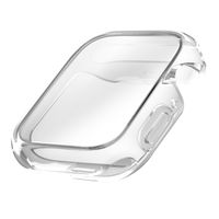 Uniq Garde Hybrid Watch Case met screenprotector Apple Watch 7-9 - 41 mm - Dove (Clear)