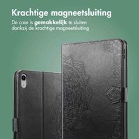 imoshion Mandala Bookcase Apple iPad Air 11 inch (2025) M3 / (2024) M2 / Air 5 (2022) / Air 4 (2020) - Zwart