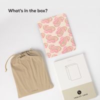 Selencia Vivid Tablet Case Apple iPad Air 11 inch (2026) M4 / (2025) M3 / (2024) M2 / Air 5 (2022) / Air 4 (2020) - Paisley Blush