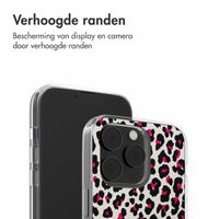 imoshion Design hoesje iPhone 14 - Leopard Pink