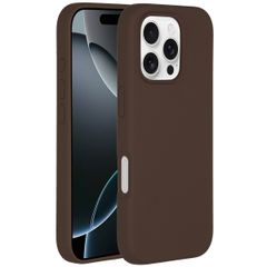 Accezz Liquid Silicone Back Cover with MagSafe Apple iPhone 16 Pro Max - New Tea Brown