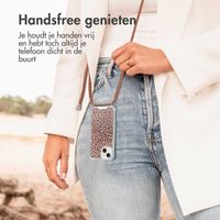 imoshion Design hoesje met koord Apple iPhone 15 - Leopard Mood