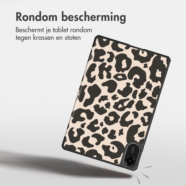 imoshion Design Trifold Bookcase Xiaomi Redmi Pad 2 - Leopard