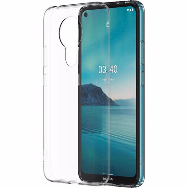 Nokia Clear Case Nokia 3.4 - Transparant