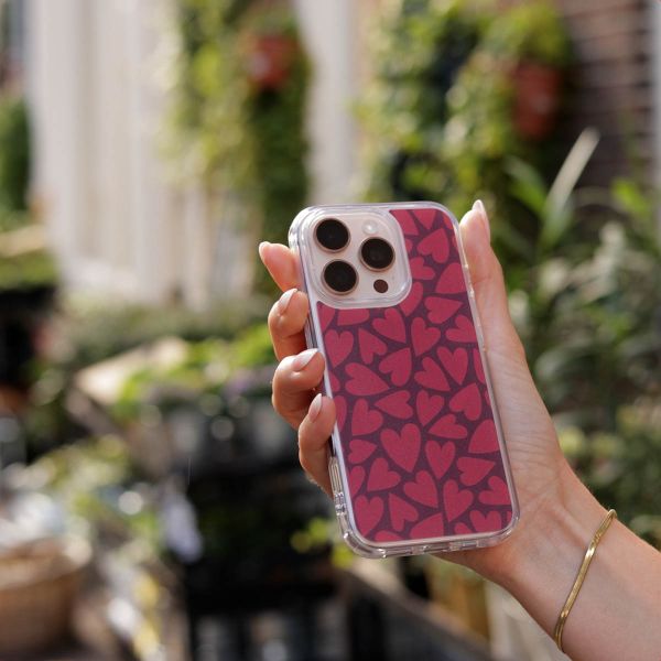 imoshion Design hoesje Apple iPhone SE (2022 / 2020) / 8 / 7 - Hearty Coral Dust