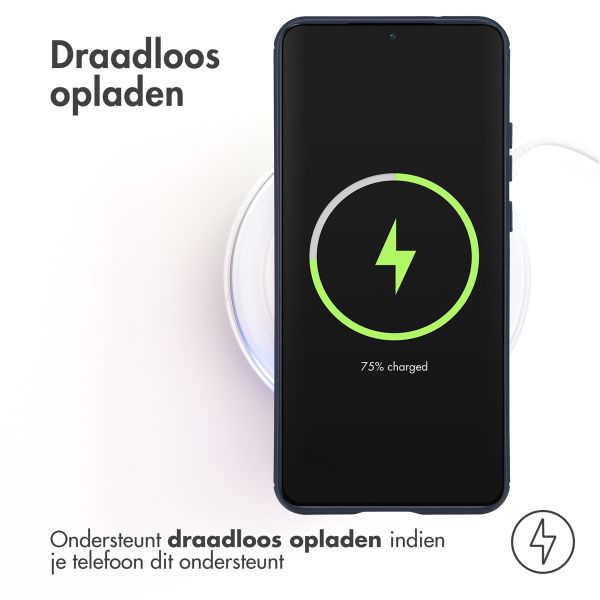 imoshion Brushed Backcover Motorola Thinkphone 25 / Motorola Edge 50 Neo / Edge 60 Neo - Donkerblauw