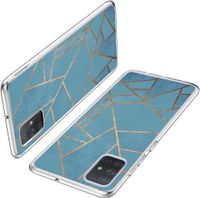 imoshion Design hoesje Samsung Galaxy A71 - Blue Graphic